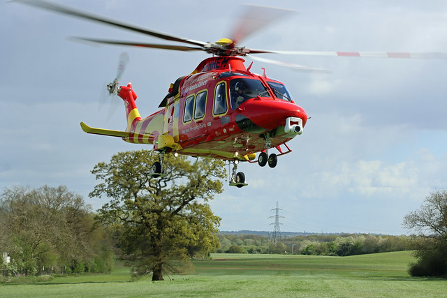 Essex & Herts Air Ambulance in St Albans