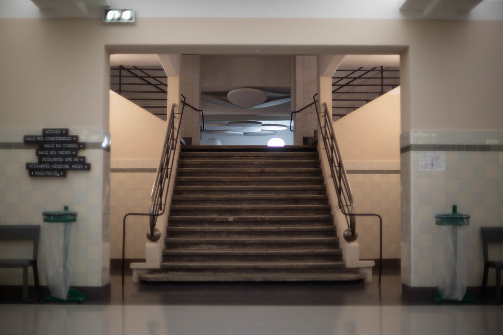 Faculté de médecine, escaliers