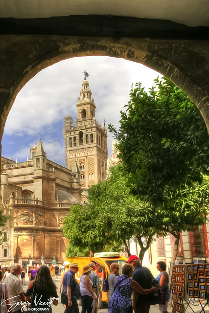 Seville Cathedral and the Giralda bell tower