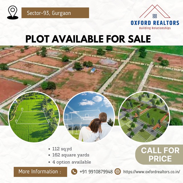 Plot For Sale in Orris Anandam Ora, Sec-93, Gurgaon | Oxford Realtors