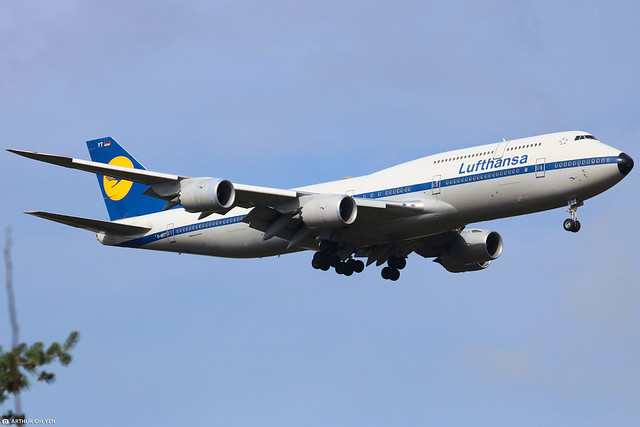 Lufthansa Boeing 747-8 Retro Livery D-ABYT