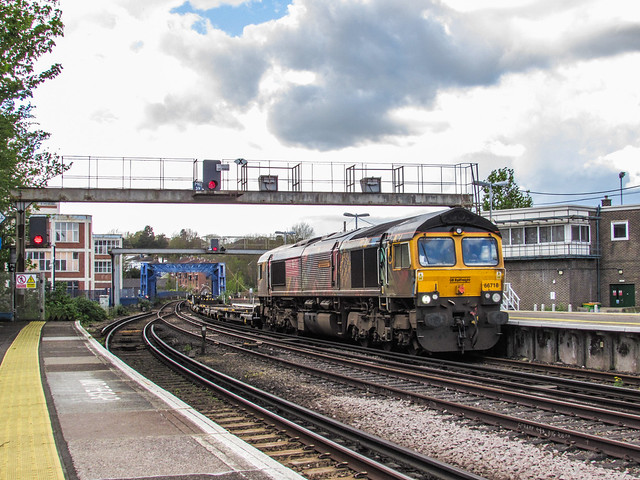GBRF 66718 at Maidstone East | 16/4/24