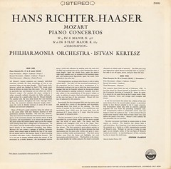 Piano Concertos No. 17 In G Major K. 453; No. 26 In D Major K. 537 "Coronation" by Wolfgang Amadeus Mozart  Hans Richter-Haaser; Philharmonia Orchestra; István Kertész;