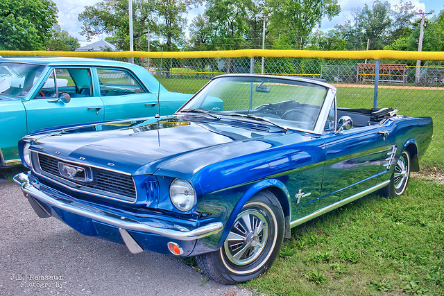 1966 Ford Mustang Convertible - Gear Heads Car Show - Baxter, Tennessee
