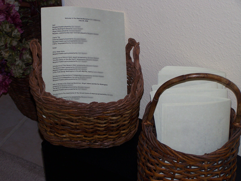 broadsides and gazettes for the guests