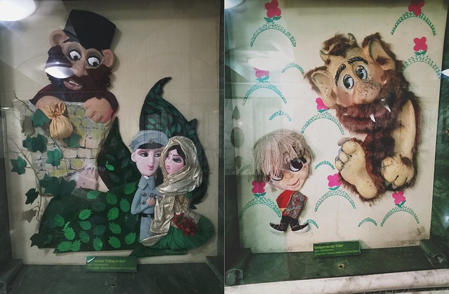 Baku puppet theater characters