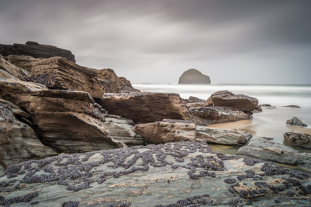 Trebarwith Strand - another view