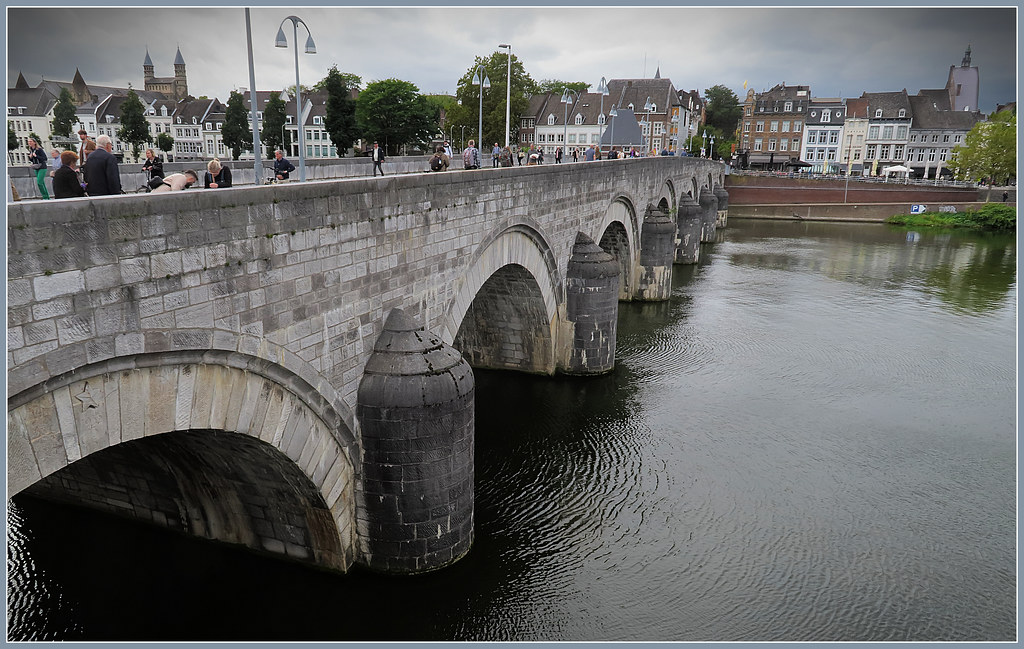 Pont Saint-Servais,sur la Meuse, Maastricht, Limburg, Nederland
