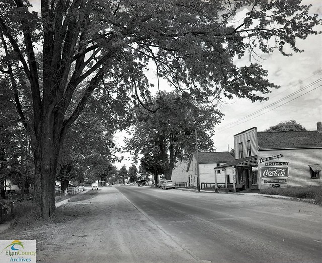 Main Street, Wallacetown, 1952