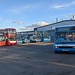 Ashford Depot with Stagecoach buses 19135, 15033, 47689, 47164, 18174, 15479, 47114, and 47681
