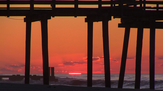 Sunrise at Margate City Beach, New Jersey, April 16, 2024, 6:19 a.m.