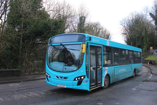 3207 FL63DXT  seen in Chirk (21/02/24)