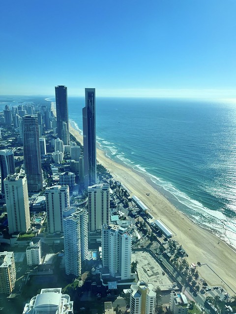 View of Surfers Paradise from the Q1