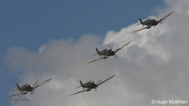 Spitfires at Duxford