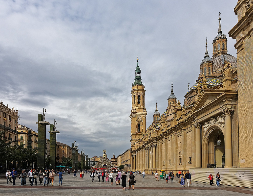 Zaragoza: Plaza de Nuestra Señora del Pilar