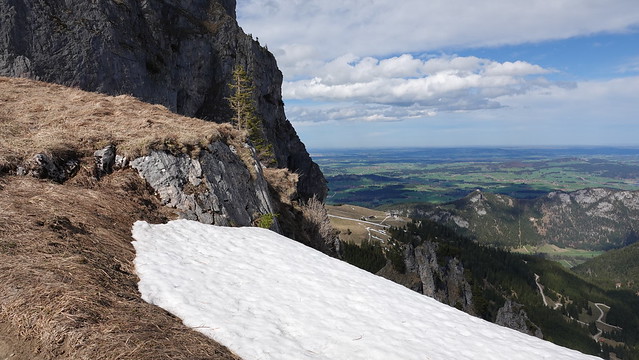 Blick vom Aggenstein auf den Breitenberg