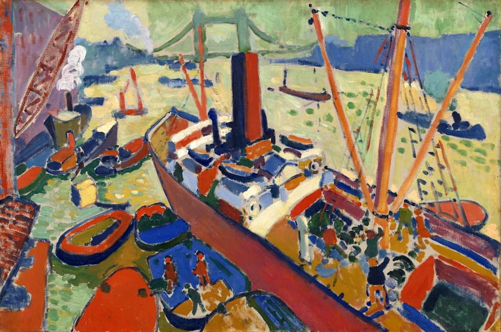 Andre Derain - The Pool of London [1906]