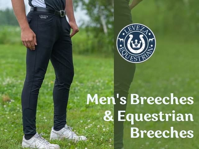 Shop Full Seat Men's Breeches & Equestrian Breeches | Leveza