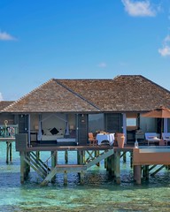 All-inclusive, overwater luxury awaits in the Maldives ud83cudf0a #maldives #overwatervilla #traveltheworld #travelgoals #travelinspiration #forbestravelguide #amazingplaces #ministryofvillas