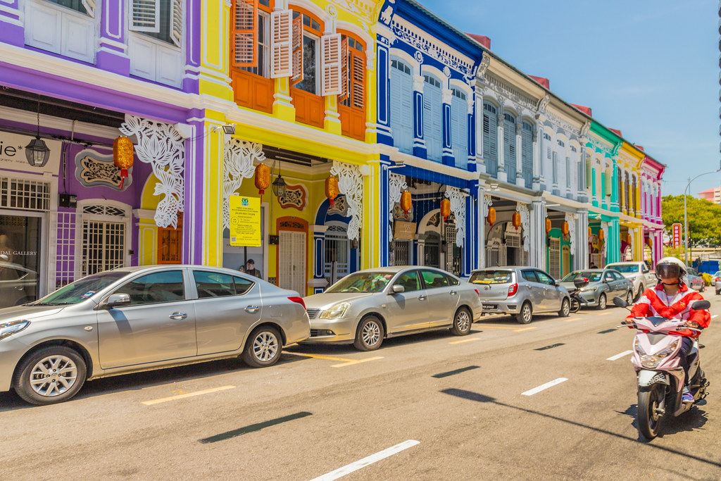 Georgetown est un mélange d'influences britanniques, chinoises et indiennes, Malaisie