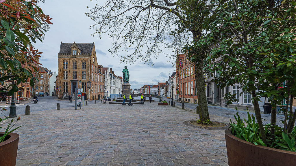 Jan Van Eyck Square  (Bruges) (Olympus OM-1 & Olympus 8-25mm f4 Pro Zoom) (1 of 1)