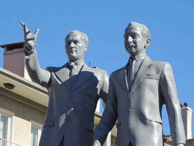 Statue of Kemal Atatürk and İsmet İnönü, Odunpazarı, Eskişehir, Turkey