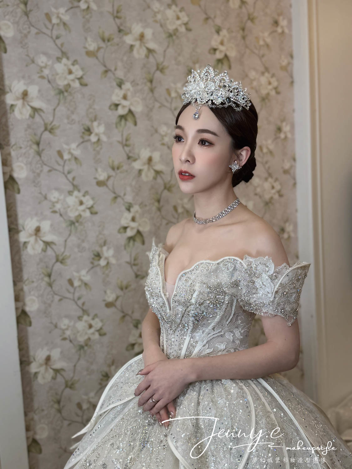 【新秘蓁妮】bride靖雅 結婚造型 / 優雅公主