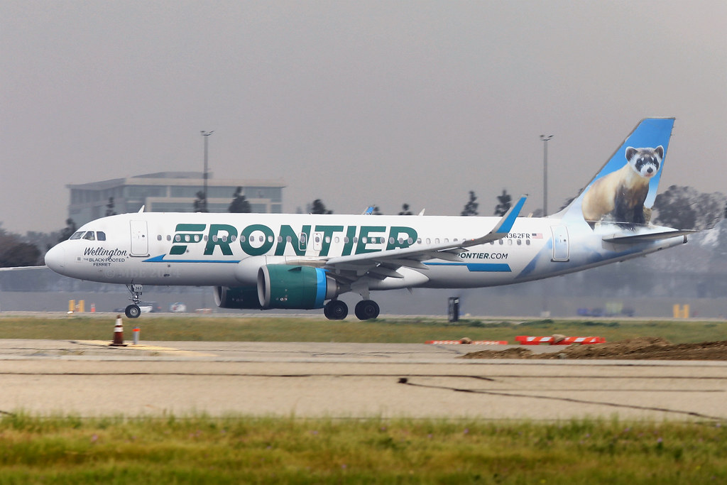 N362FR | Frontier Airlines | Airbus A320-251N | CN 9222 | Built 2019 | ONT/KONT 21/03/2024 | 