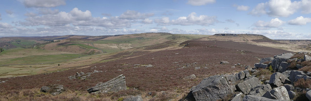 Stanage Edge and Higger Tor