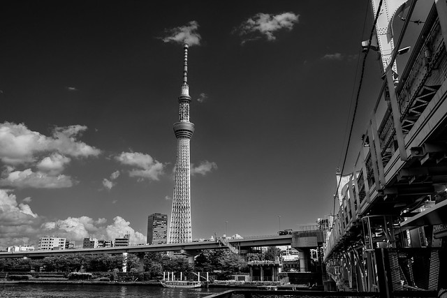 Sumida River and Sky Tree
