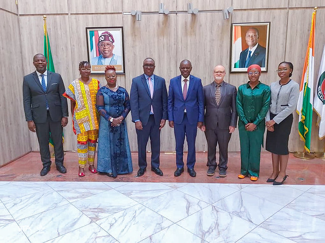 DG Simeon Ehui visits Cote d'Ivore Ambassador in Nigeria