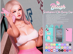 BLUSH - Smartphone With Bunny Case - Fatpack