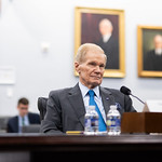 House Fiscal Year 2025 Budget Request Hearing (NHQ202404170005) NASA Administrator Bill Nelson is seen as he testifies before the House Appropriations Committee’s Commerce, Justice, Science, and Related Agencies Subcommittee, during a hearing on the fiscal year 2025 budget request, Wednesday, April 17, 2024 at the Rayburn House Office Building in Washington, DC.  Photo Credit: (NASA/Joel Kowsky)