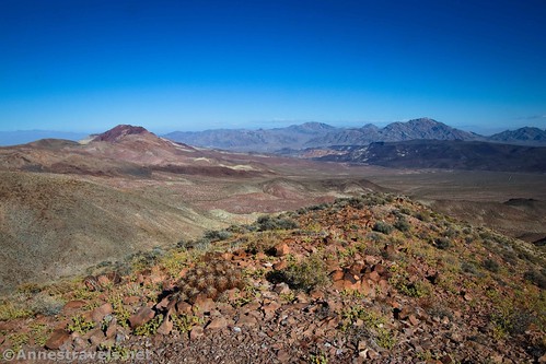 Views to Mt. Perry and the Funeral Mountains from Coffin Peak, Death Valley National Park, California