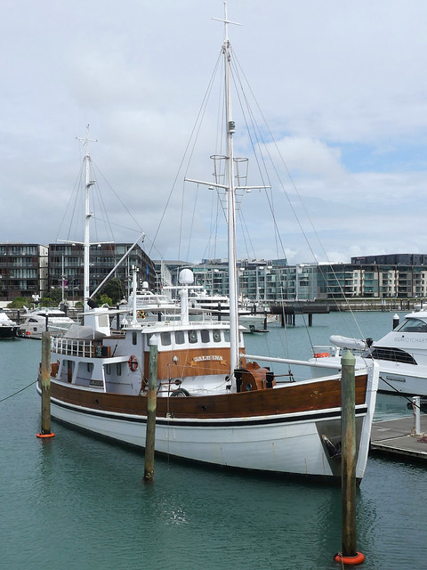 Auckland: yacht Galerna (c.1973)