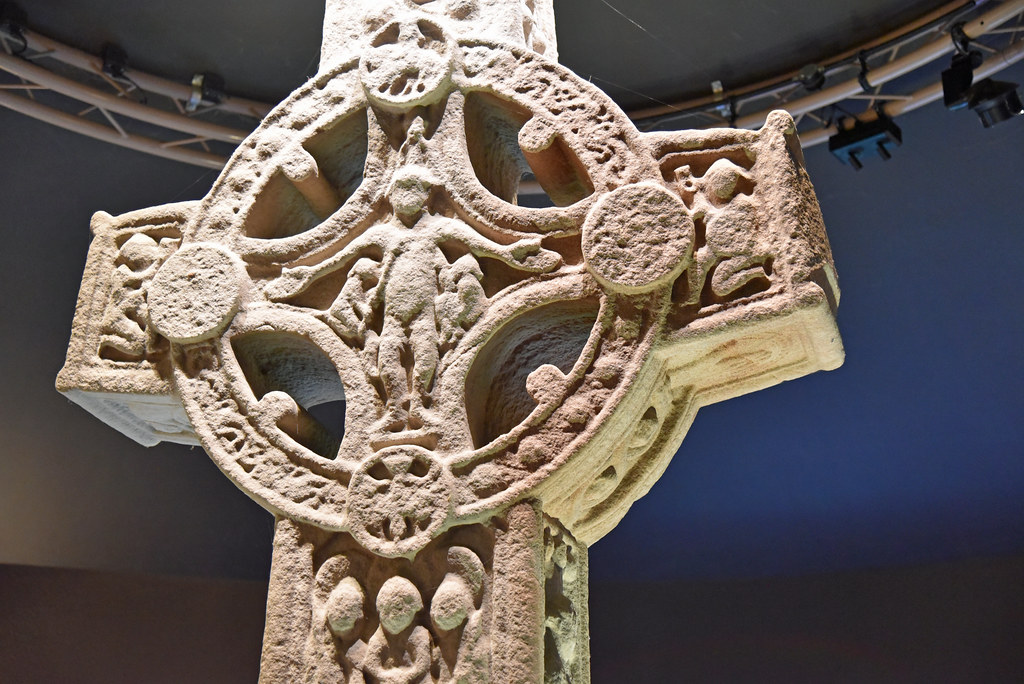 West face of The Cross of The Scriptures, Clonmacnoise