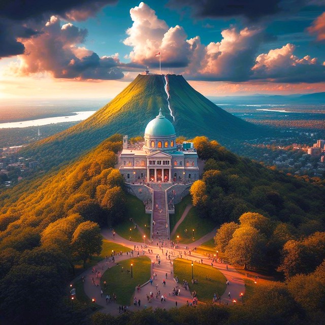 Mount Royal volcano