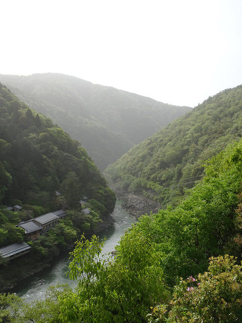 Blick auf den Katsura River