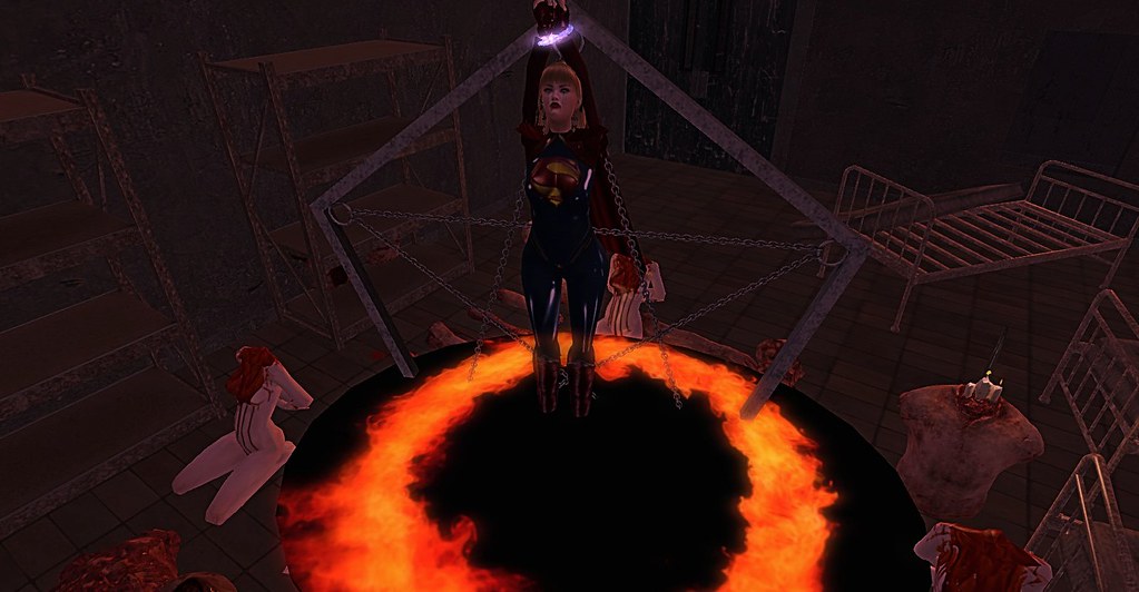 SuperGirl sent to the dark realm