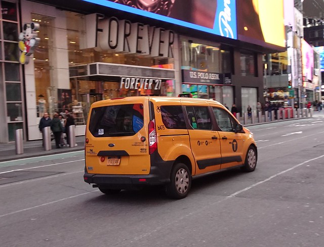 NYC Taxi - Ford Transit Connect -