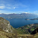 Bellagio and cantral lake Como from the hike to Monte Crocione