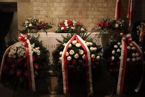 14. rocznica pogrzebu śp. Lecha i Marii Kaczyńskich w katedrze na Wawelu 18.04.2024 r.