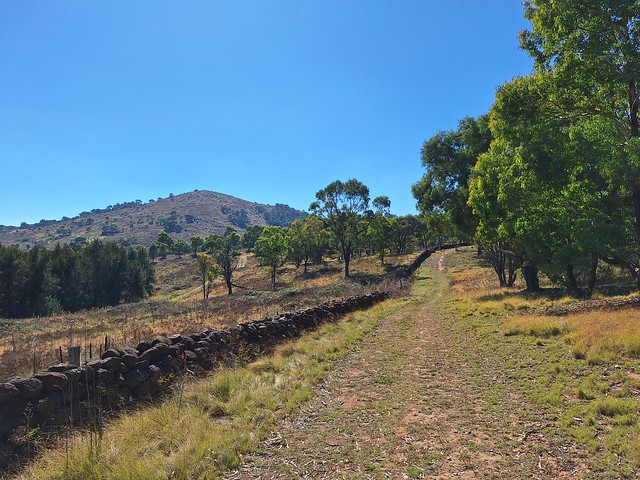 Urambi Hills from Tuggeranong Boundary Wall