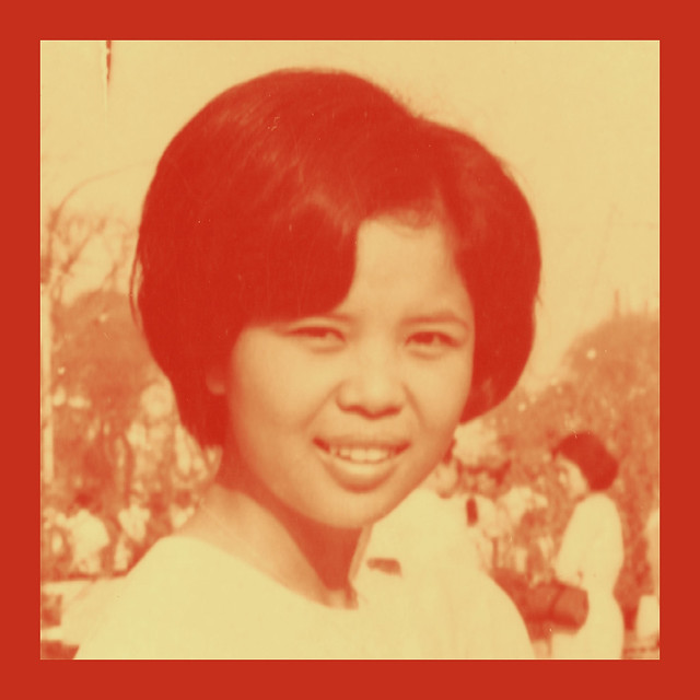 Vintage Photo : 27 January 1968 : Cute Asian Girl