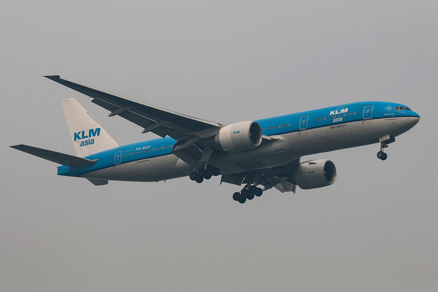 PH-BQF - Boeing 777-206(ER), KLM Asia - WSSS > Singapore Changi 10th September 2015.