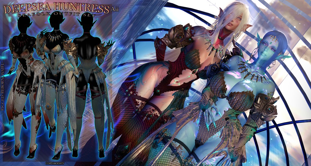 DeepSea Huntress Outfit by Aii