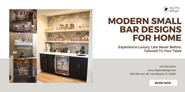 Modern Small Bar Designs for Home - Dig This Design