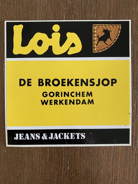 Sticker - De Broekensjop / Gorinchem - Werkendam (Lois)