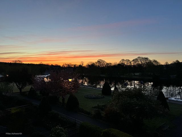 A frosty dawn : Otley, West Yorkshire, UK : 0542, 18 April 2024
