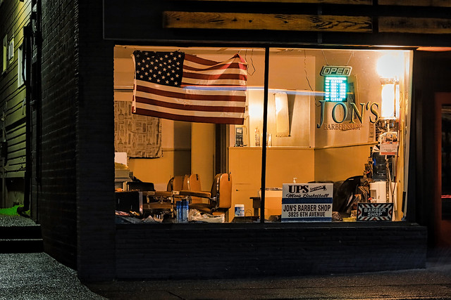 Jon's Barber Shop, Tacoma, WA